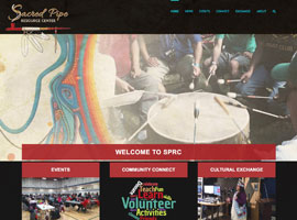 community resource center website preview